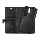 Wallet 2i1 3 Kort Læder Sort - Samsung Galaxy S26 Ultra