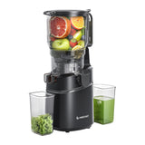 AMZCHEF SJ-036CBK langsomme juicepresser (sort)