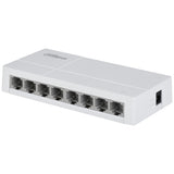 Dahua Technology PoE SF1008-EUR netværksswitch Ikke administreret Fast Ethernet (10/100) Strøm over Ethernet (PoE) Desktop Lys grå