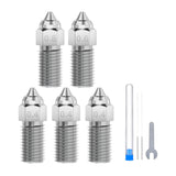 ELEGOO Neptune 4 / 4 Pro Hårdet stål Dysset (0,4 mm x3, 0,6 mm x1, 0,8 mm x1)