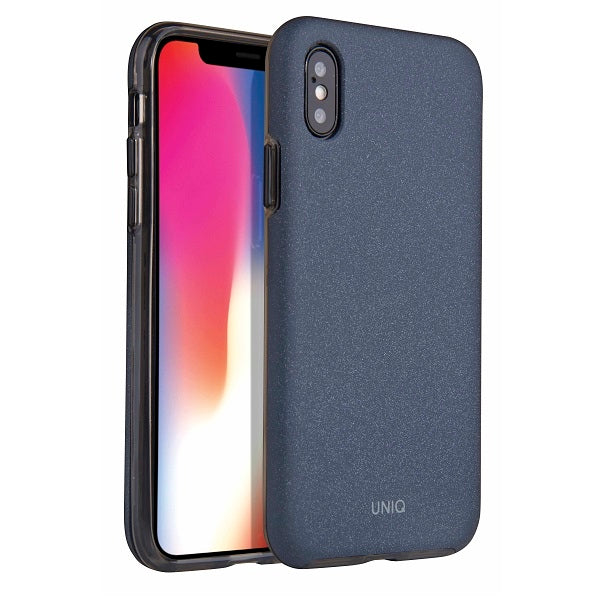 Uniq Lithos fodtøj til iPhone X / Xs - blå