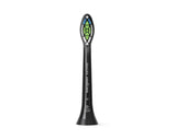 Philips W2 Optimal White HX6064/11 4x Soniske tandbørstehoveder - Sort