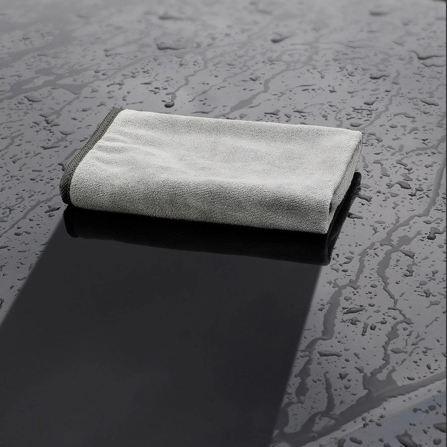 Baseus 2 x Microfiber Car tørretørklæde Microfiber 40cm x 40cm Grå (CRXCMJ-0G)