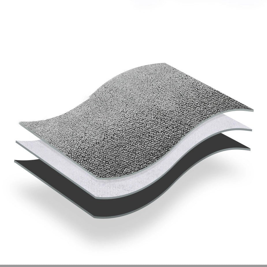 Baseus 2 x Microfiber Car tørretørklæde Microfiber 40cm x 40cm Grå (CRXCMJ-0G)