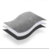 Baseus 2 x Microfiber Car tørretørklæde Microfiber 40cm x 40cm Grå (CRXCMJ-0G)