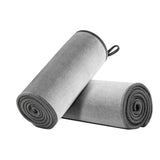 Baseus 2 x Microfiber Car tørretørklæde Microfiber 40cm x 40cm Grå (CRXCMJ-0G)