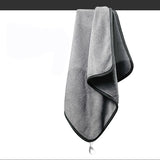Baseus 2 x Microfiber Car tørretørklæde Microfiber 40cm x 40cm Grå (CRXCMJ-0G)