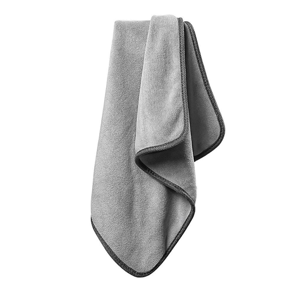 Baseus 2 x Microfiber Car tørretørklæde Microfiber 40cm x 40cm Grå (CRXCMJ-0G)