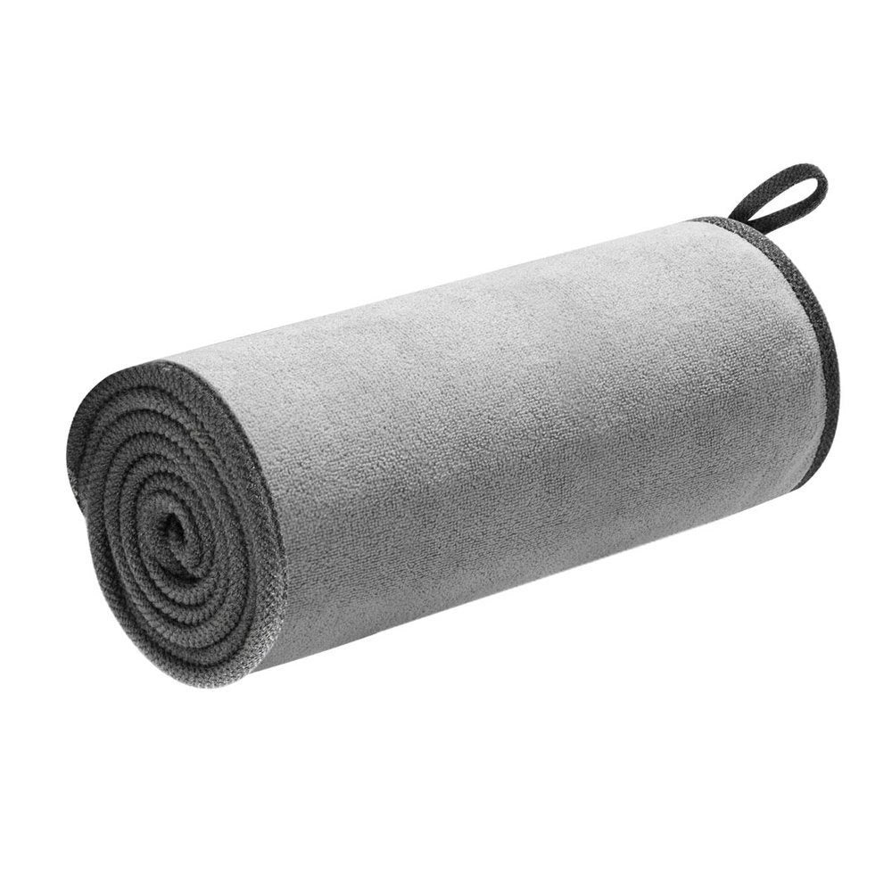 Baseus 2 x Microfiber Car tørretørklæde Microfiber 40cm x 40cm Grå (CRXCMJ-0G)