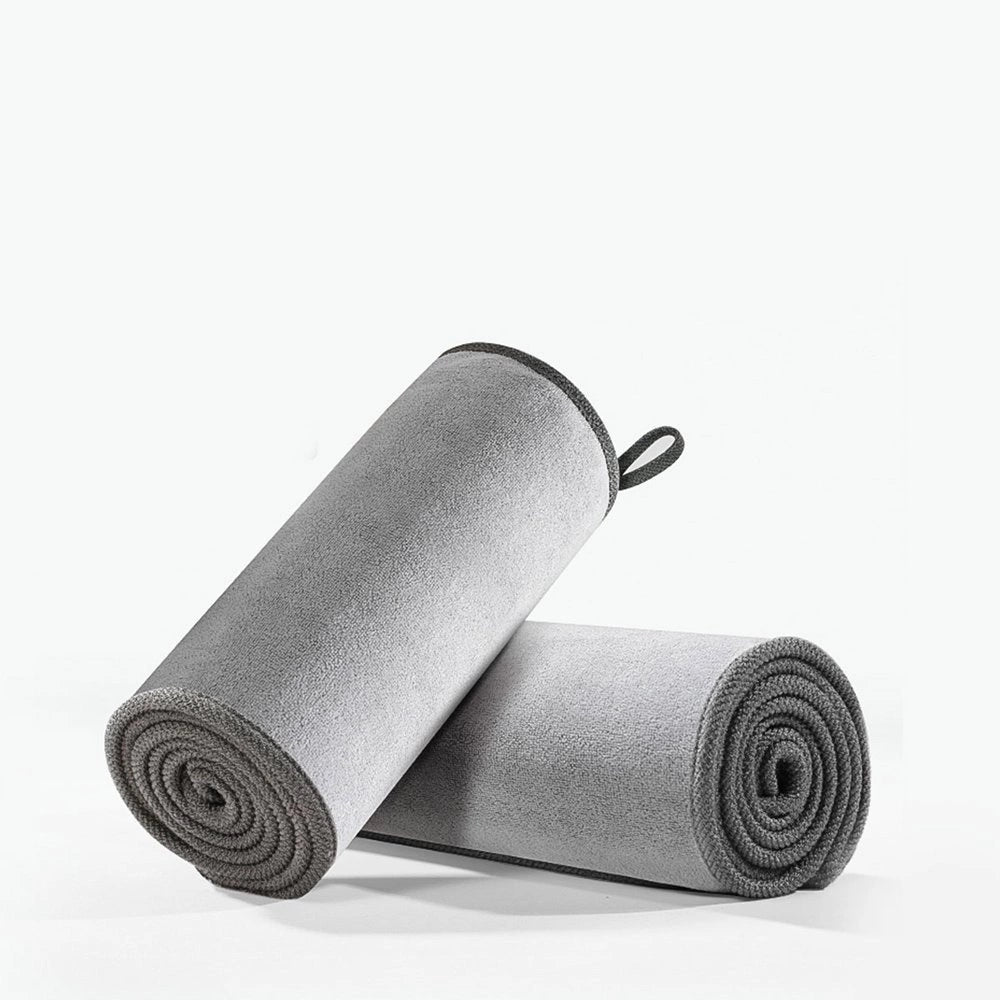 Baseus microfiber bil tørring håndklæde microfiber 40 cm x 80 cm grå (CRXCMJ-A0G)