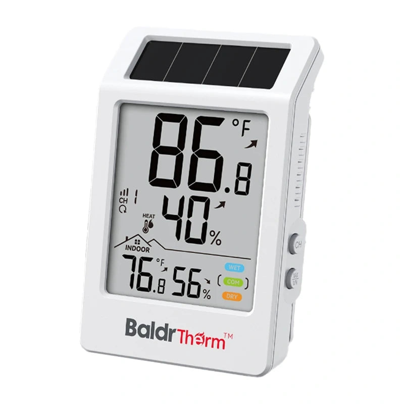 BALDRTHERM B0707 Solenergi-thermo-hygrometer