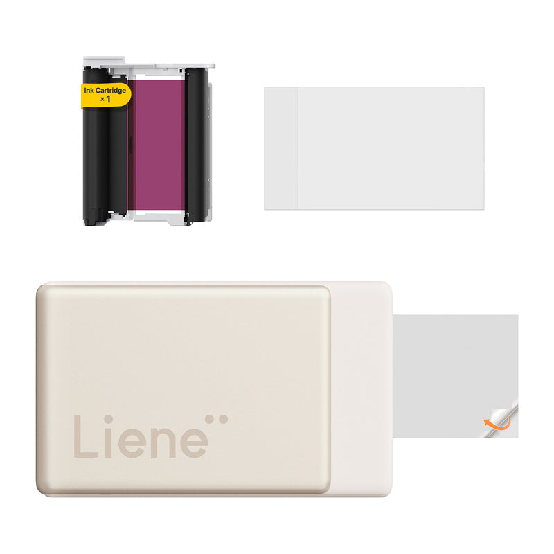 Liene Pearl N200 Pro 2x3" bærbar fotoprinter (guld)