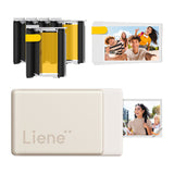 Liene Pearl N200 Pro 2x3" Portable Photo Printer Kit (Guld)