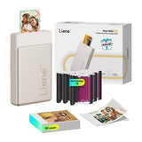 Liene Pearl N200 Pro 2x3" Portable Photo Printer Kit (Guld)