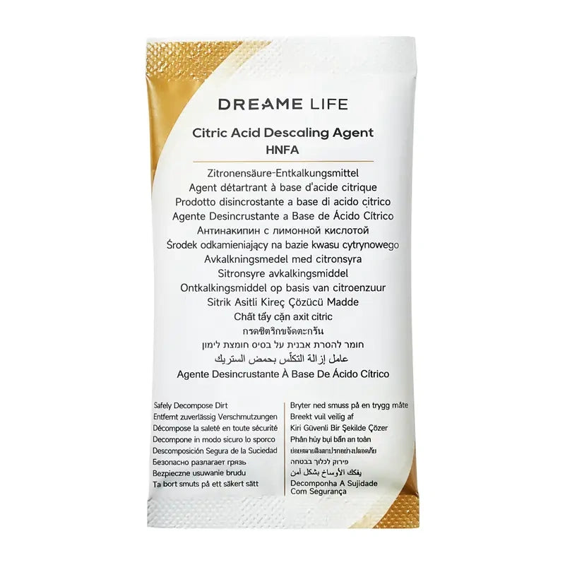 Descaling solution for the Dreame N20 Steam, 12 x 20g
