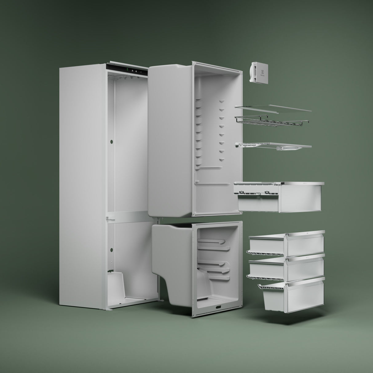 Electrolux ENA7CE18S1 Indbygget 249 L Hvid