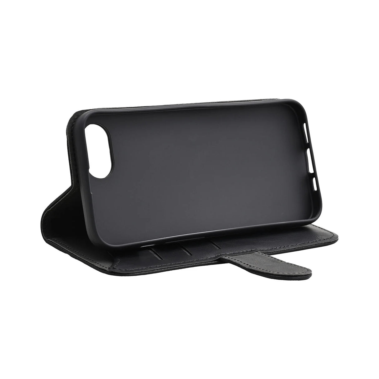 Wallet iPhone 16e Classic 3 Kort MagSerie Sort