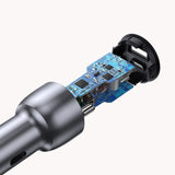 Ugreen Car Charger USB / USB Type C Quick Charge 3.0 Power Delivery 36W 3A Grå (CD213 60980)