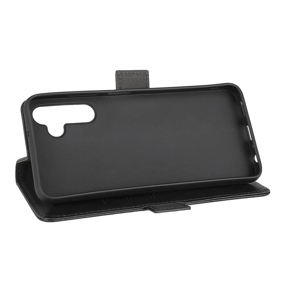 Wallet Samsung A05s Classic 3 kort 4G Sort