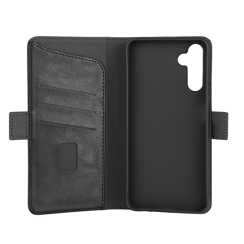 Wallet Samsung A05s Classic 3 kort 4G Sort