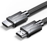 Ugreen kabel HDMI 2.1 kabel 8K 60 Hz / 4K 120 Hz 3D 48 Gbps HDR VRR QMS ALLM eARC QFT 2 m grå (HD135 70321)