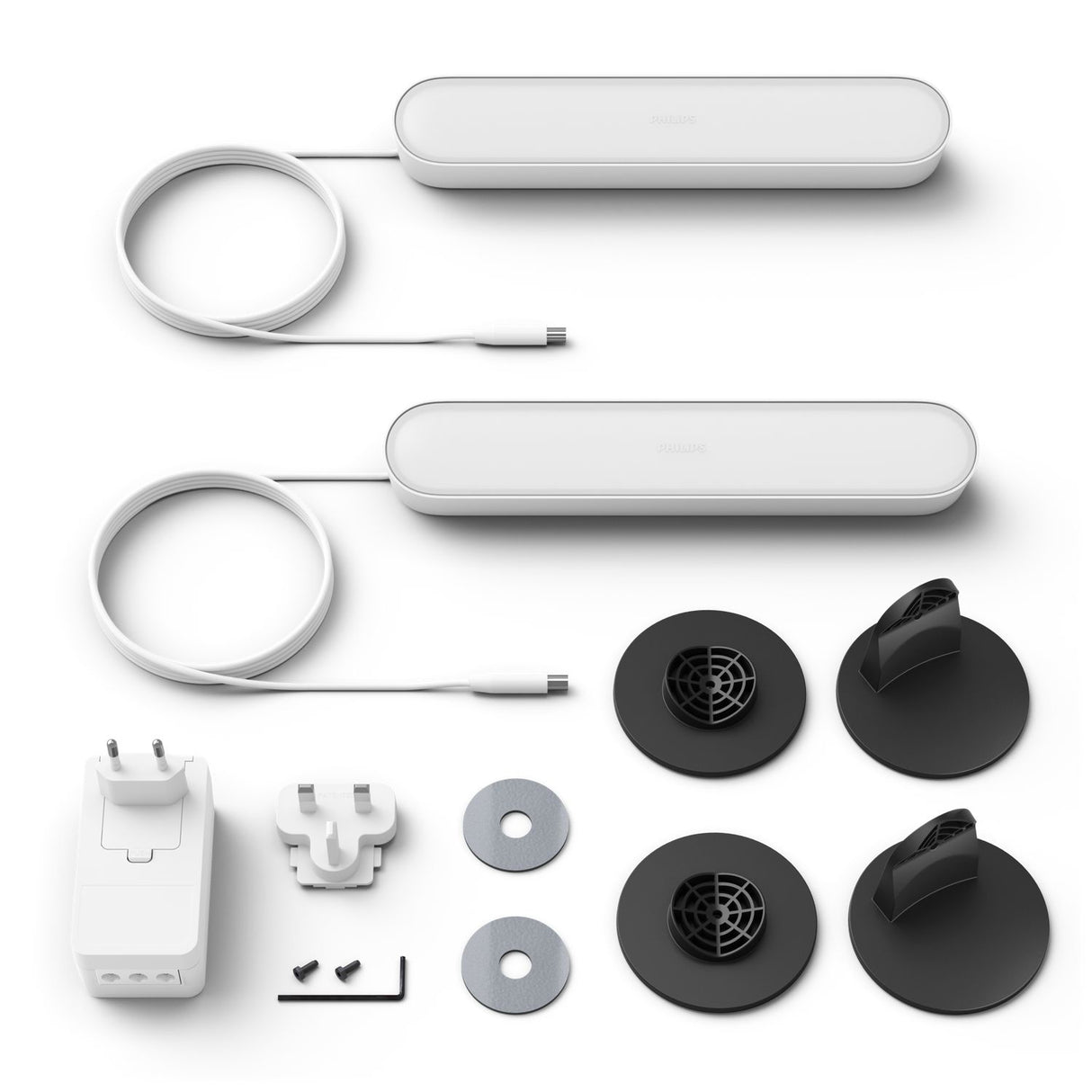 Philips Hue White and Color ambiance Play light bar 2-pak