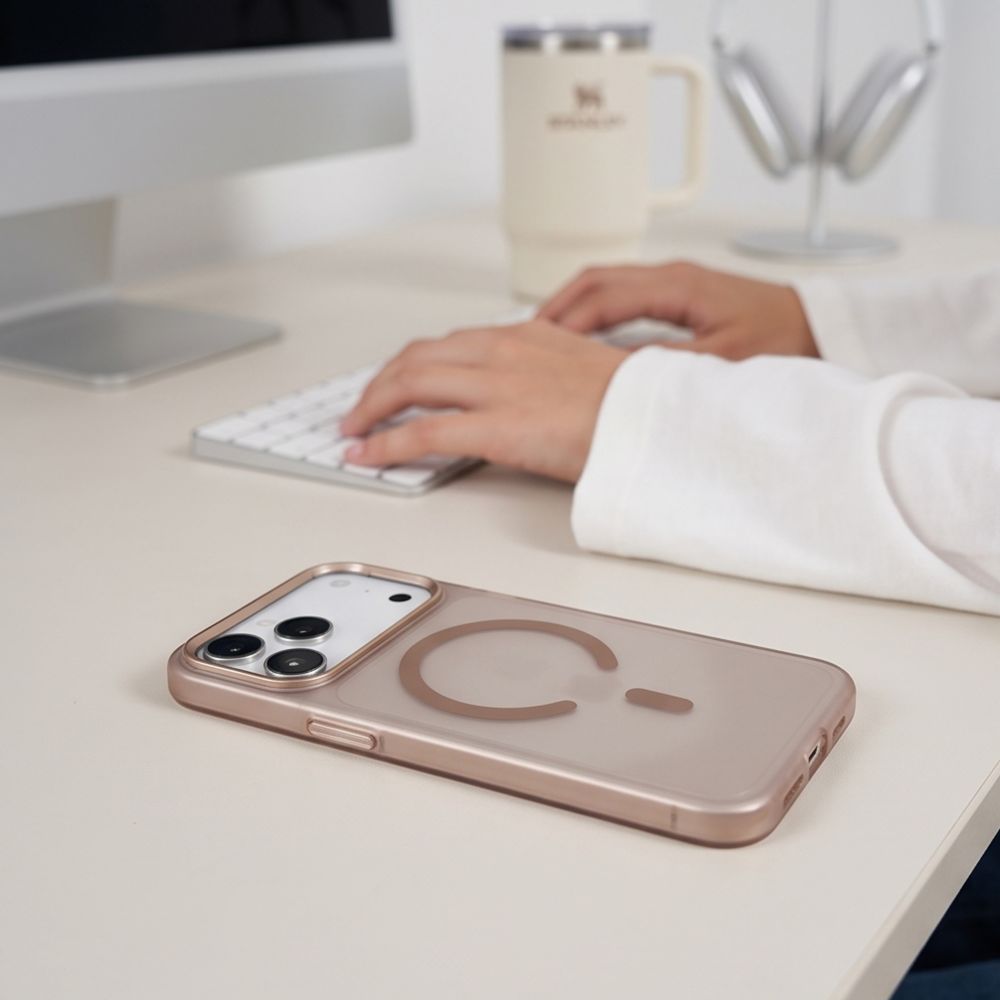 Tech Protect Magzero Magsafe Iphone 17 Pro / 18 Pro Matte Desert Gold