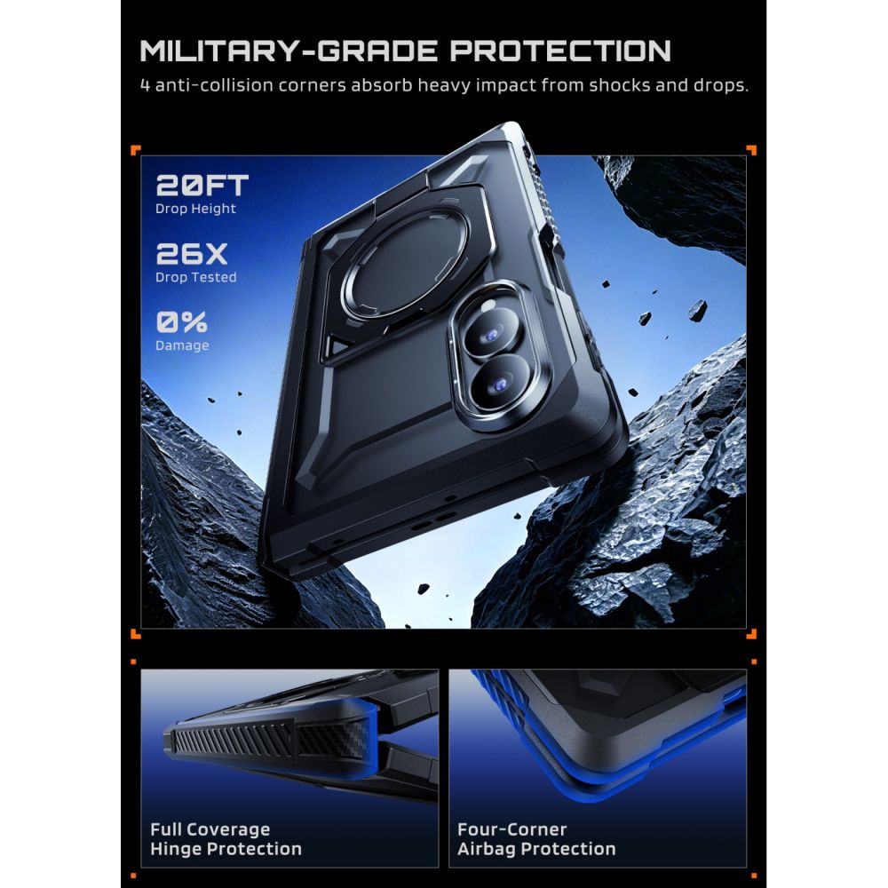 Supcase Ub Grip Mag Magsafe Galaxy Z Fold 8 Sort