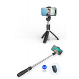 Tech Protect L01 S Bluetooth Selfie Stick Stativ Sort
