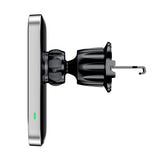 Tech Protect Mm15 W V9 Magnetisk Magsafe Dashboard & Ventilation Trådløs Opladder Til Bilholder 15 W Sort