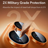 Kamera Beskyttelse Na Aparat Esr Armorite Camera Protector Iphone 14 Pro / Max / 15 Pro / Max / 16 Pro / Max / 17 Pro / Max Orange