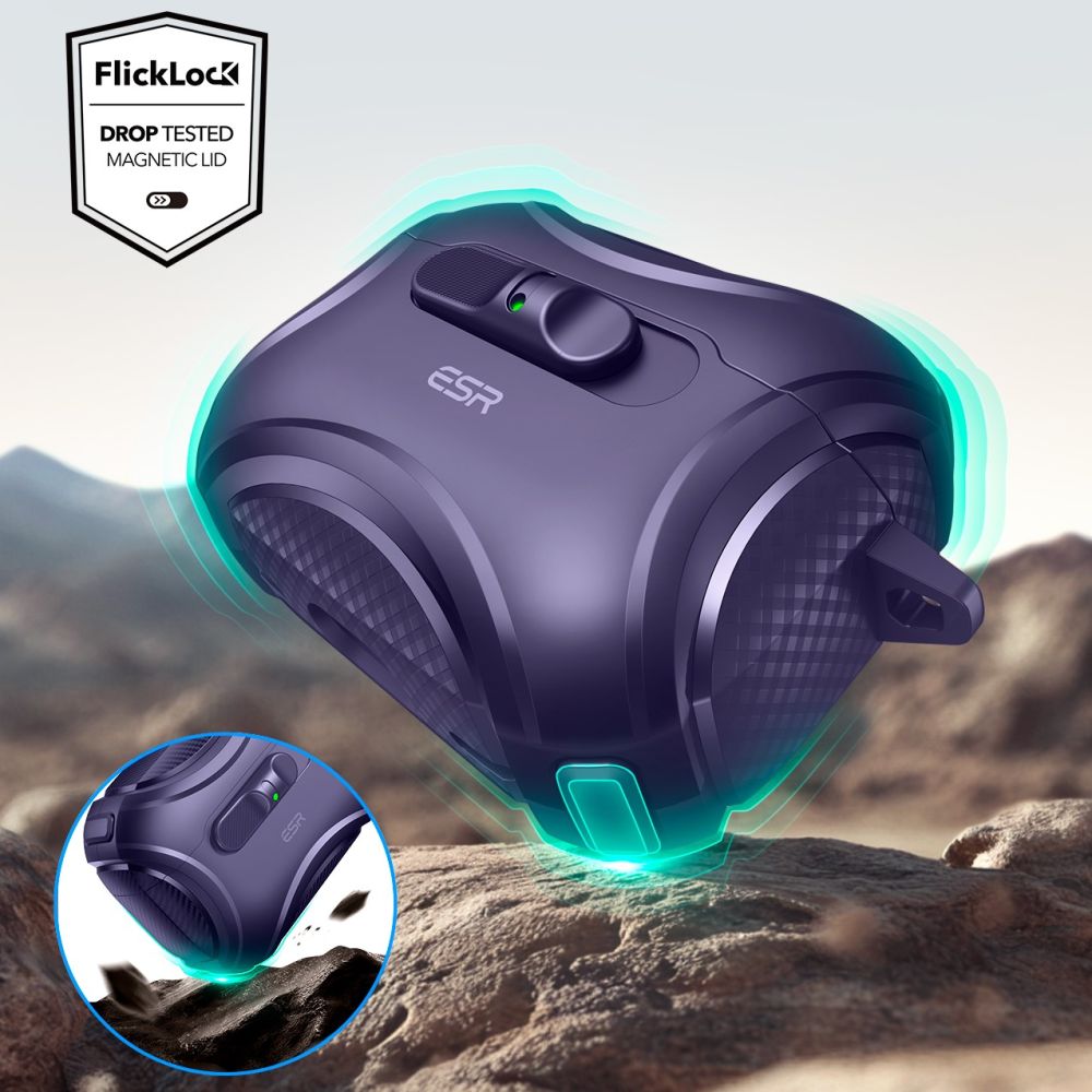 Esr Cyber Flicklock Halolock Magsafe Apple Airpods Pro 3 Lilla