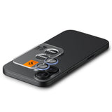 Kamera Beskyttelse Spigen Optik Pro Glas.Tr ”Ez Fit” Camera Protector 2 Pack Iphone 16 / 16 Plus / 17 Blå
