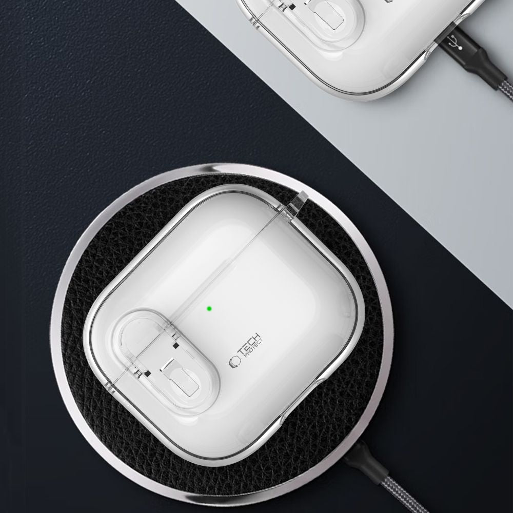 Tech Protect Slim Hook Apple Airpods 4/5 Clear