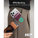 Esr Classic Rfid Magnetisk Tegnebagstand Magsafe Dyb Burgundy