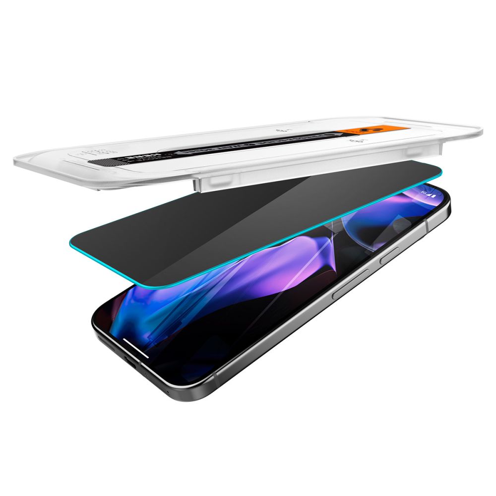 Privacyglas Spigen Glas.Tr ”Ez Fit” 2 Pack Google Pixel 9/9 Pro / 10/10 Pro Privacy
