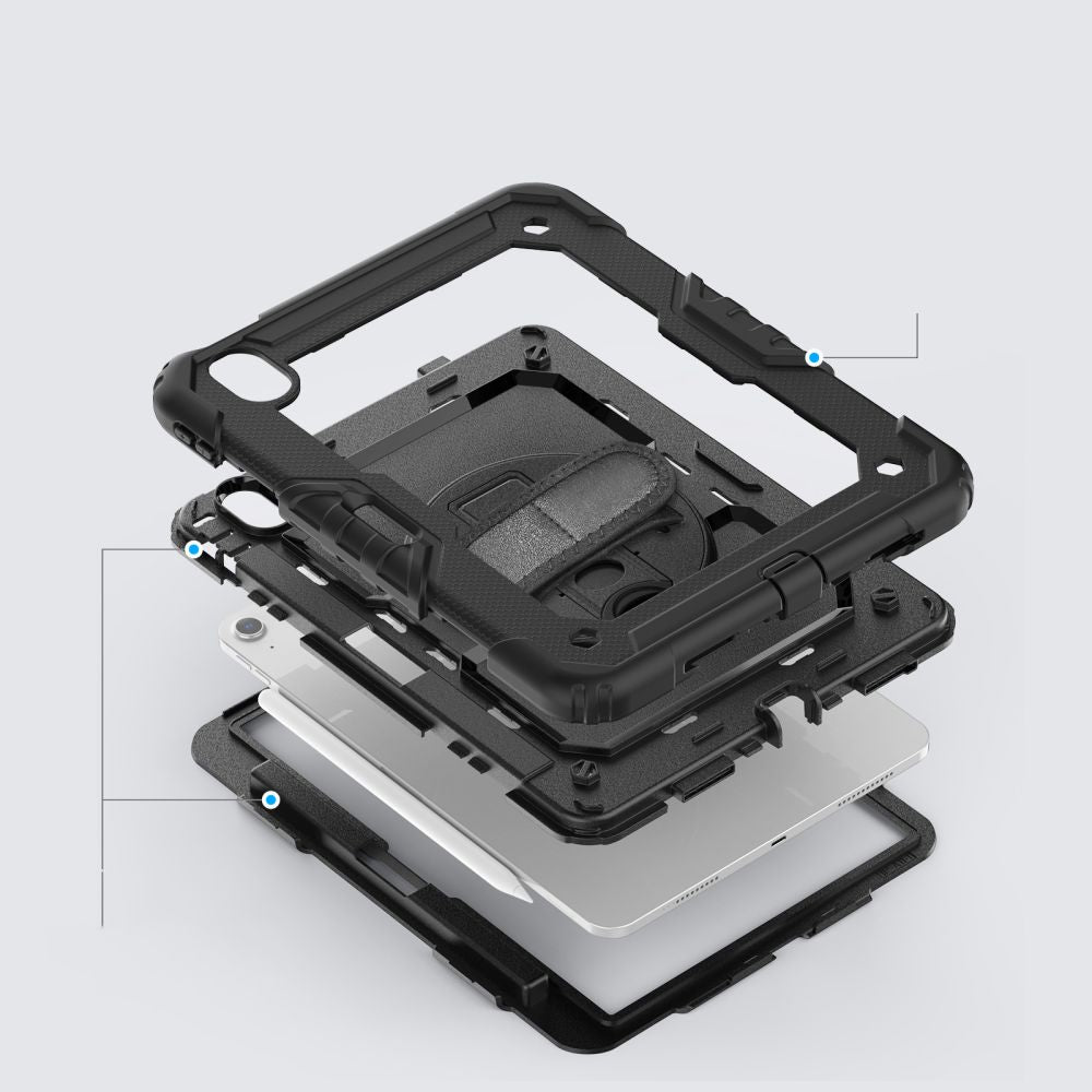 Tech Protect Solid 2 Sæt Ipad Air 11” 6 / 7 / 8 / 2024 2026 Sort