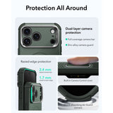 Esr Cyber Tough Støtte Magsafe Iphone 17 Pro Max / 18 Pro Max Grøn