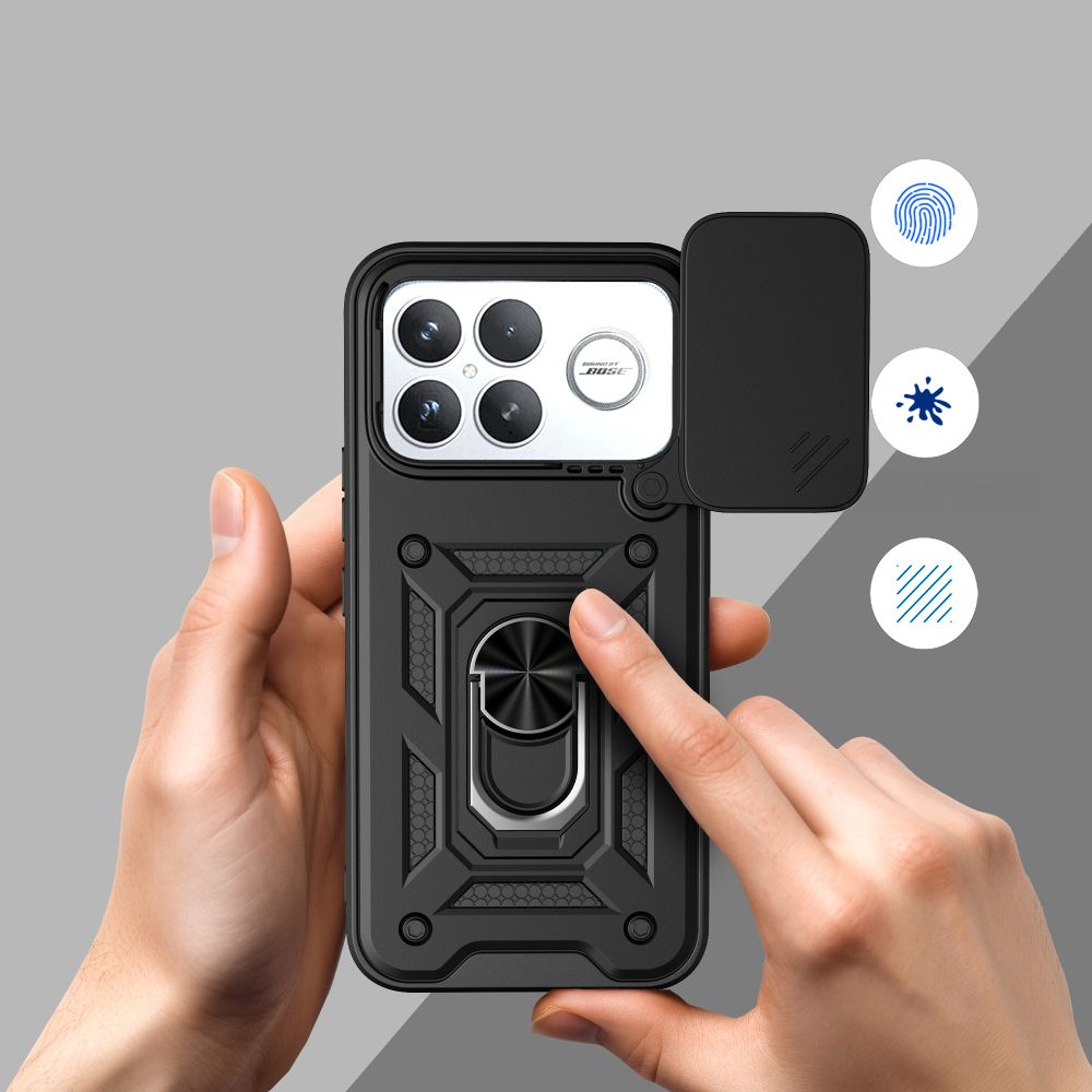 Tech Protect Camshield Pro Xiaomi Poco F8 Ultra Sort