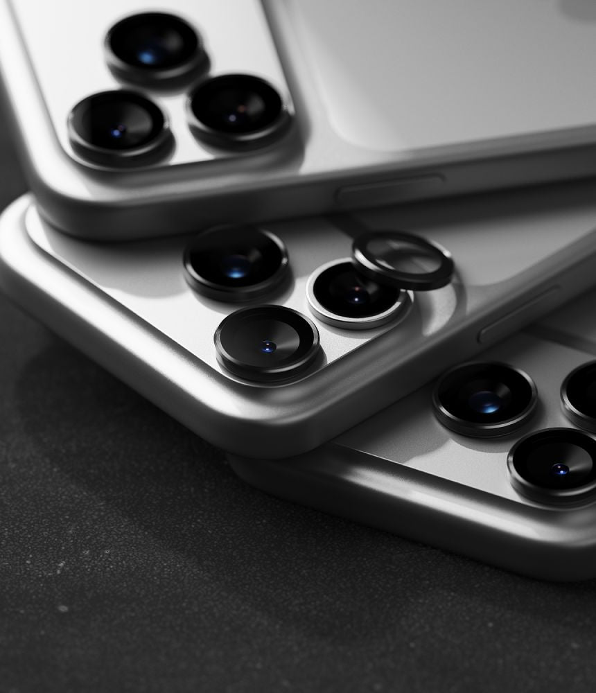 Kamera Beskyttelse Ringke Camera Frame Protector 2 Pack Iphone 18 Pro / Pro Max Sort