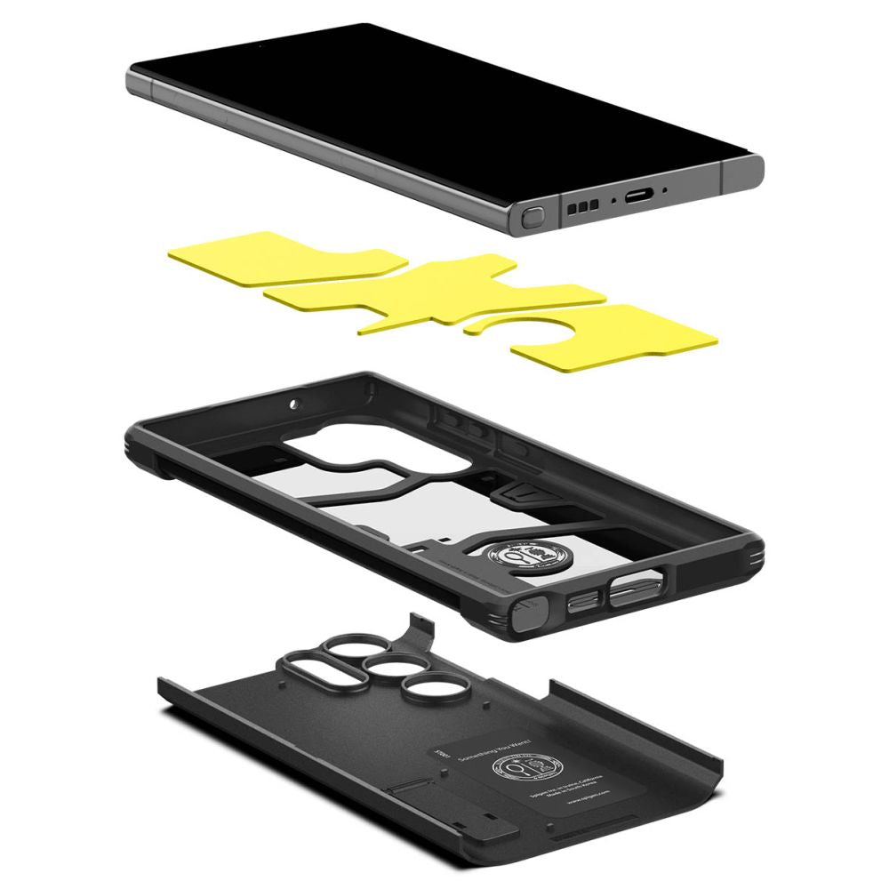 Spigen Tough Armor Galaxy S23 Ultra Sort