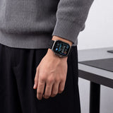 Tech Protect Nylon Sport Apple Watch 8 / 9 / 10 / 11 / 12 / Se / Ultra (44 / 45 / 46 / 49 Mm) Sort