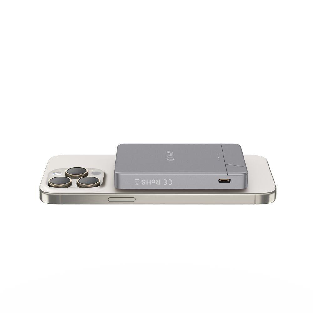 Tech Protect Pb14 Lifemag Magsafe Powerbank 5000 M Ah Spacegrå