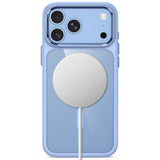 Tech Protect Magmat Magsafe Cc Iphone 17 Pro / 18 Pro Lysblå/Klar