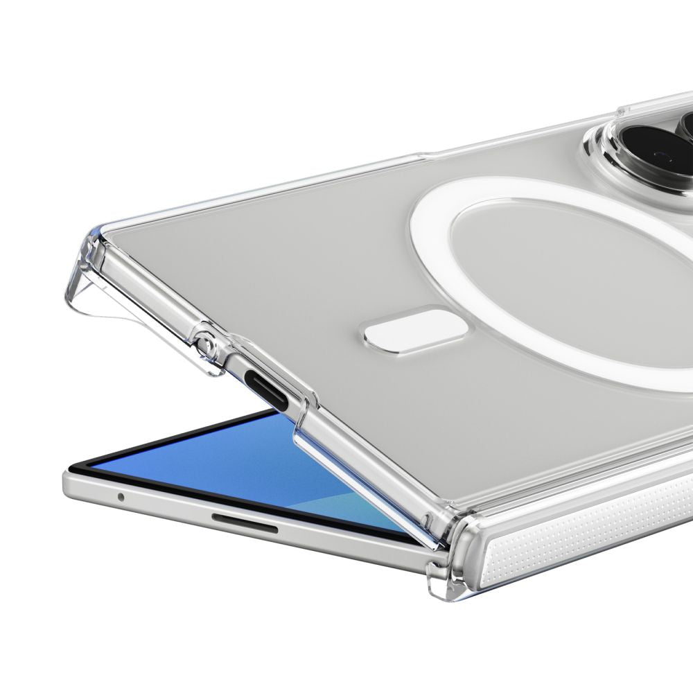 Spigen Airskin Zero Magsafe Galaxy Z Fold 8 Ultra Clear/White