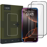 Hærdet Glas Hofi Glass Pro+ 2 Pack Iphone 16 Pro Max / 17 Pro Max Sort