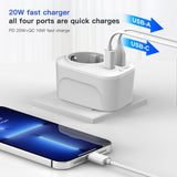 Tech Protect Ta100 Rejseadapter Usa Til Eu Hvid