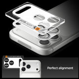 Kamera Beskyttelse Spigen Optik Pro Xl Glas.Tr ”Ez Fit” Kamera Beskyttelse Iphone 17 Pro Max Silver