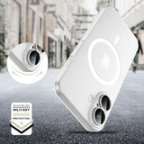 Tech Protect Magslim Magsafe Iphone 16 E / 17 E Mat/Ice