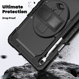 Tech Protect Solid Galaxy Tab S11 11.0 X730 / X736 B Sort